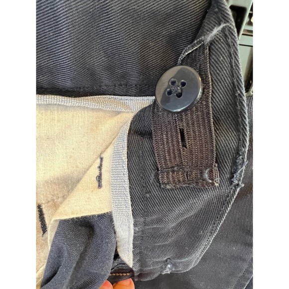 Lands'‎ End Navy School Uniform Cotton Chino Shorts Boys Size 18 - Picture 5 of 5